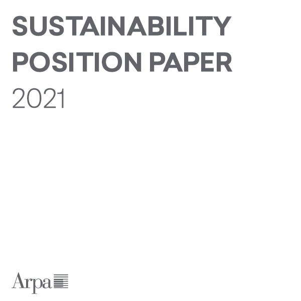 Sustainability position paper 2021