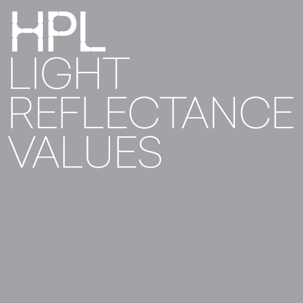 HPL light reflectance values