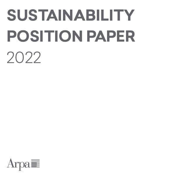 Sustainability position paper 2022