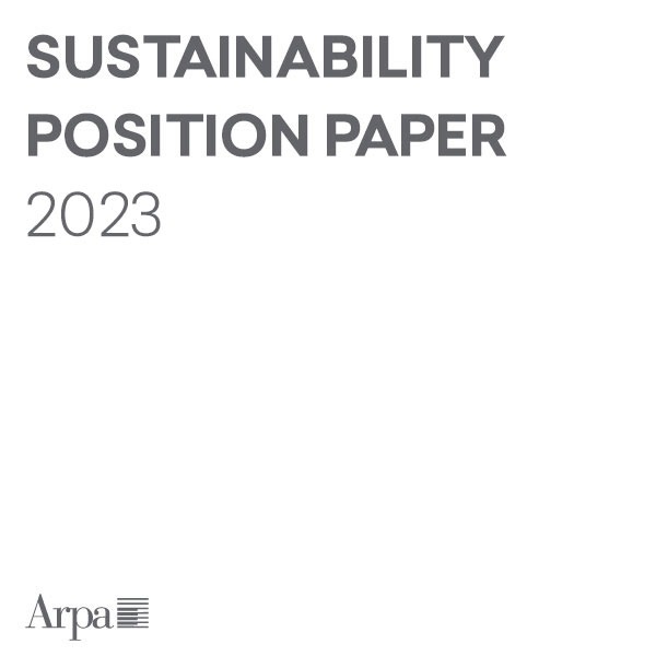 Sustainability Position Paper 2023