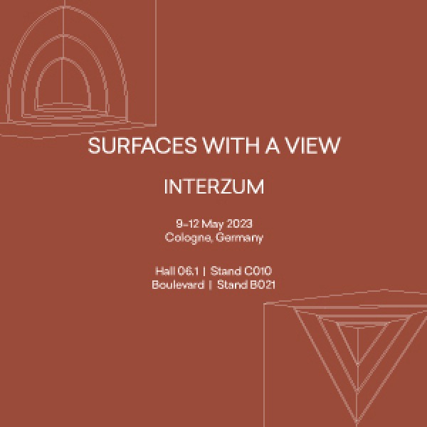 Surfaces with a view открывается на выставке Interzum 2023 Откройте для себя красоту и инновации Arpa и FENIX