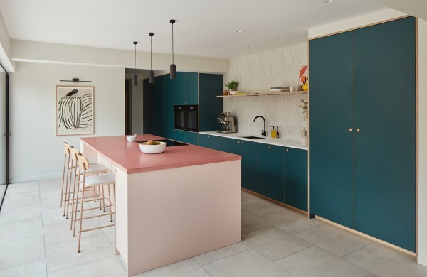 A victorian home kitchen turns into a family haven
