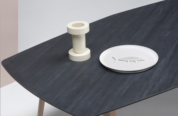 SQUID TABLE BY S-CAB - Surface: Arpa 3408 Munè Black